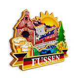 Kühlschrankmagnet für Füssen Deutschland 1216