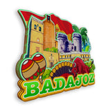 Refrigerator Magnet for Badajoz Spain  1540