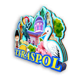Refrigerator Magnet for Tiraspol Moldova  2516