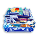 Refrigerator Magnet for Zhaotong, Yunnan, China  762