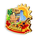 Kühlschrankmagnet für Granada, Spanien 1390