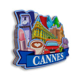 Refrigerator Magnet for Cannes France  2601
