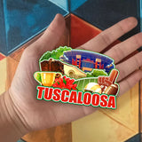 Kühlschrankmagnet für Tuscaloosa Alabama USA 375