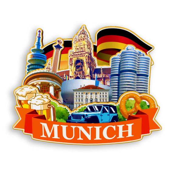 Refrigerator Magnet for Munich Germany  1172