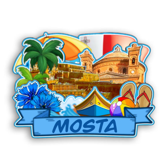 Refrigerator Magnet for Mosta Malta  2306