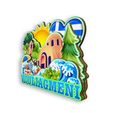 Refrigerator Magnet for Vouliagmeni Greece  1774