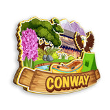 Kühlschrankmagnet für Conway Arkansas USA 338