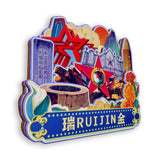 Kühlschrankmagnet für Ruijin, Jiangxi, China 796