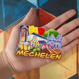 Refrigerator Magnet for Mechelen Belgium  2016