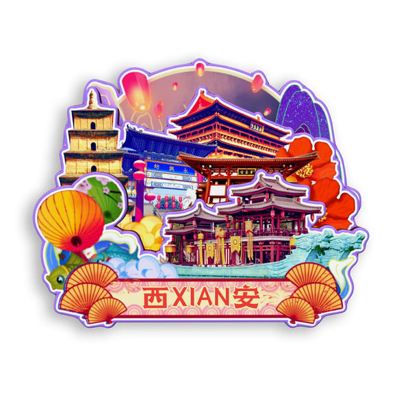 Kühlschrankmagnet für Xi'an, Shaanxi, China 766