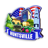 Kühlschrankmagnet für Huntsville Alabama USA 371