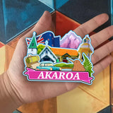 Refrigerator Magnet for Akaroa New Zealand  2775
