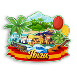 Kühlschrankmagnet für Ibiza Spanien 1412