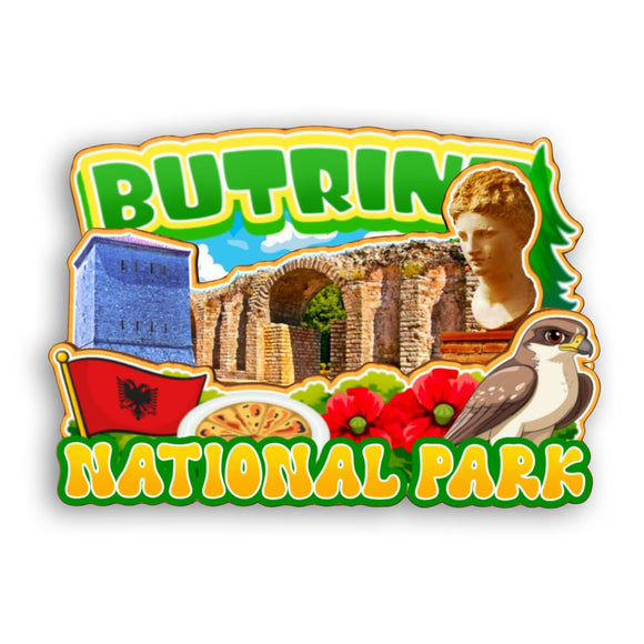 Refrigerator Magnet for Butrint National Park Albania  2464