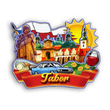 Refrigerator Magnet for Tabor Czech  2103