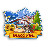 Refrigerator Magnet for Bukovel Ukraine  2400