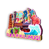 Магнит на холодильник для Урумчи, Синьцзян, Китай 435