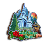 Магнит на холодильник для Сент-Джорджес Квебек Канада 123