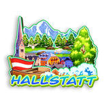 Refrigerator Magnet for Hallstatt Austria  1597