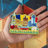 Refrigerator Magnet for Sighisoara Romania  2328