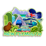 Магнит на холодильник для Нью-Плимута, Новая Зеландия, 2735