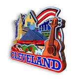 Refrigerator Magnet for Cleveland Ohio USA  1098