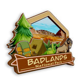 Refrigerator Magnet for Badlands National Park South Dakota USA  1148