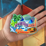 Kühlschrankmagnet für Valencia, Spanien 1577