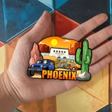 Refrigerator Magnet for Phoenix Arizona USA  300