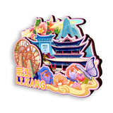 Kühlschrankmagnet für Lijiang, Yunnan, China 421