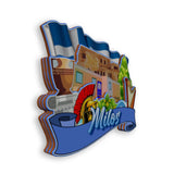 Refrigerator Magnet for Milos Greece  1765