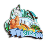 Refrigerator Magnet for Sitka Alaska USA  109