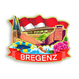 Refrigerator Magnet for Bregenz Austria  1607