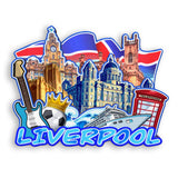 Refrigerator Magnet for Liverpool UK  1452