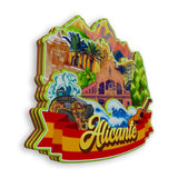 Kühlschrankmagnet für Alicante, Spanien 1565