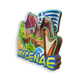 Refrigerator Magnet for Mycenae Greece  1751
