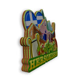 Refrigerator Magnet for Hersonissos Greece  1767