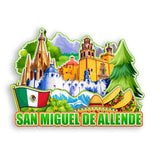 Refrigerator Magnet for San Miguel de Allende Mexico  1835