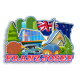 Refrigerator Magnet for Franz Josef New Zealand  2771