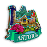 Refrigerator Magnet for Astoria Oregon USA  1109