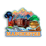Refrigerator Magnet for Manchester New Hampshire USA  1048
