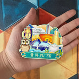 Kühlschrankmagnet für Pu'er, Yunnan, China 761