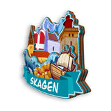 Refrigerator Magnet for Skagen Denmark  2077