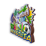 Refrigerator Magnet for Brasilia Brazil  1921