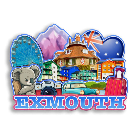 Refrigerator Magnet for Exmouth Australia  2713