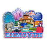 Refrigerator Magnet for Exmouth Australia  2713