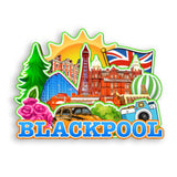 Refrigerator Magnet for Blackpool UK  1480