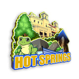 Kühlschrankmagnet für Hot Springs Arkansas USA 336