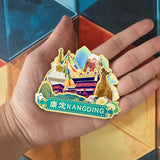 Kühlschrankmagnet für Kangding, Sichuan, China 573