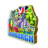 Refrigerator Magnet for Edinburgh UK  1442